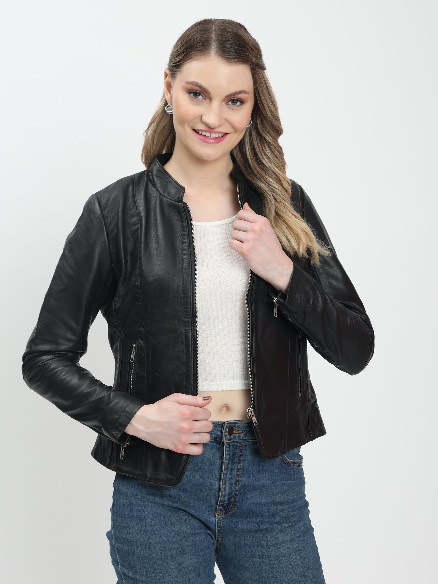 The Urban Ember Women Leather Jacket