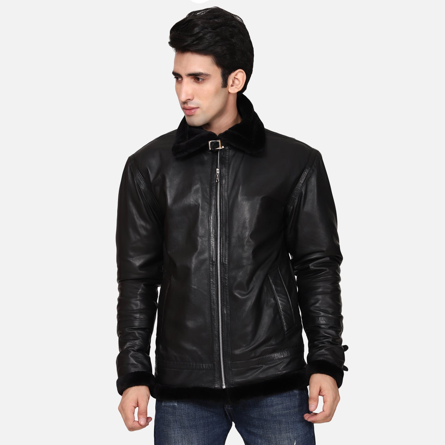 Fur-ocious The Winter Design Leather Jacket