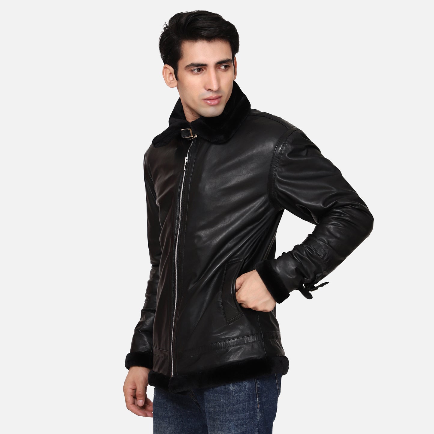 Fur-ocious The Winter Design Leather Jacket