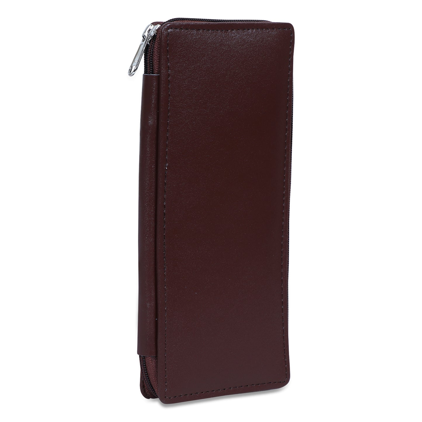Brownish Bank Locker Key Chain Pouch in Genuine Leather