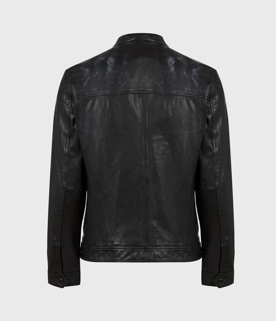 Ravine Moto Leather Jacket | Double Zip For Casual Moment