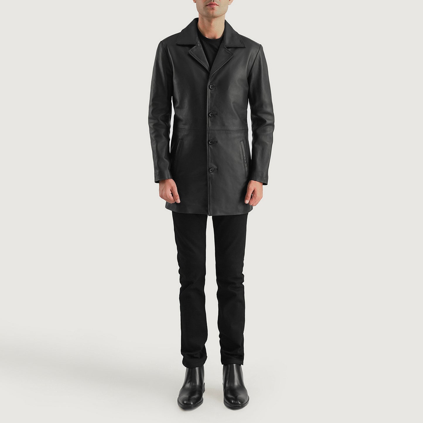 Maverick Leather Coat