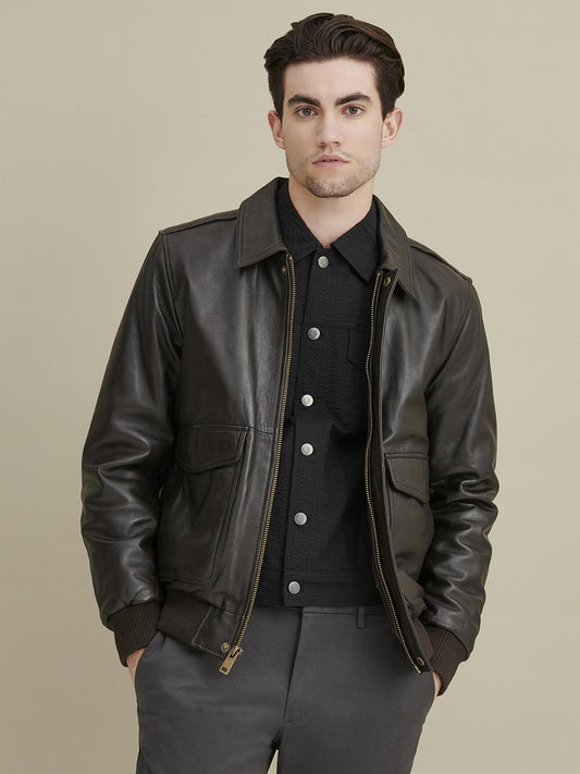 Charmshilp Vikram bomber jacket in black