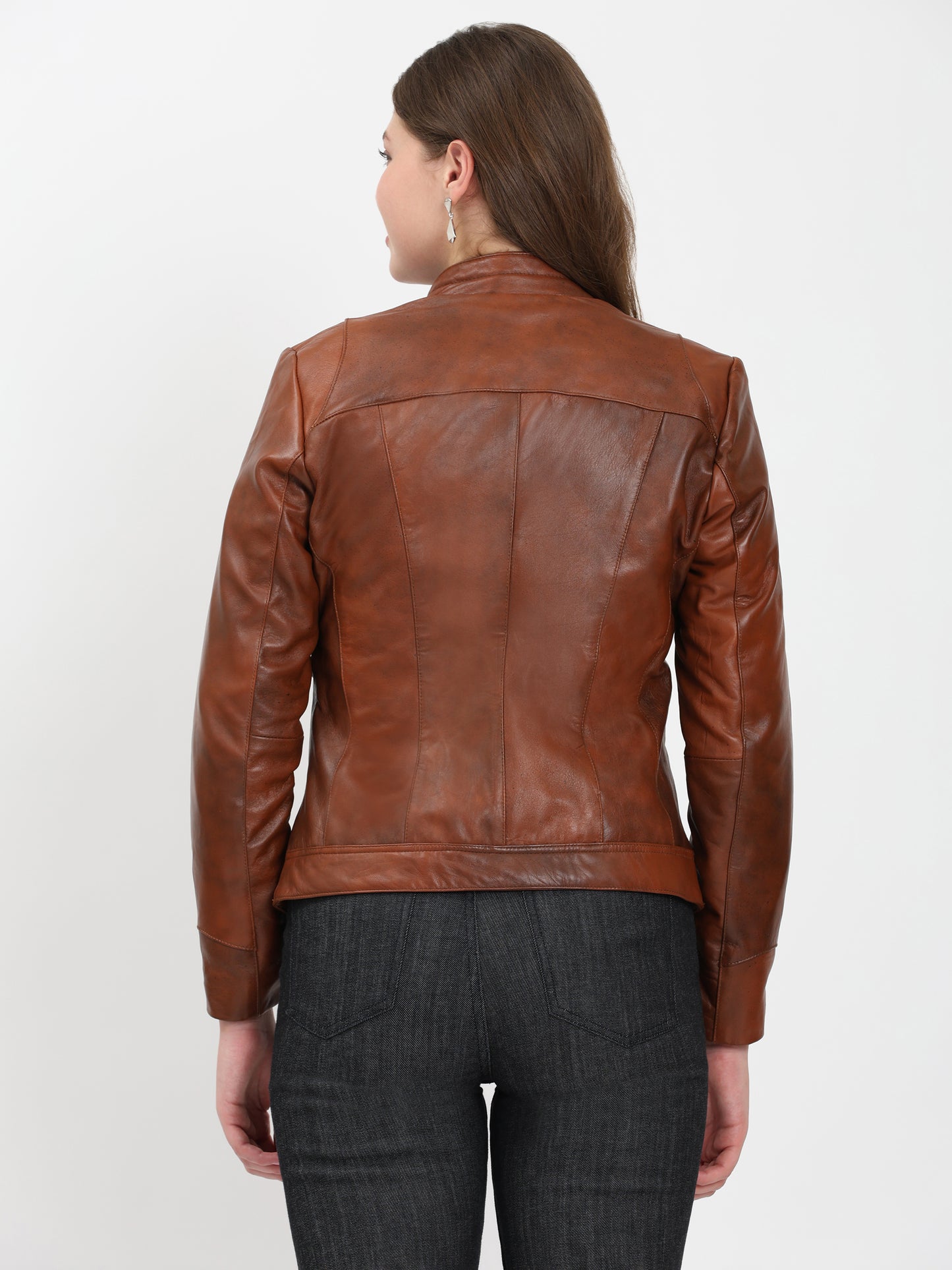 Cleopatra Classic Leather Jacket