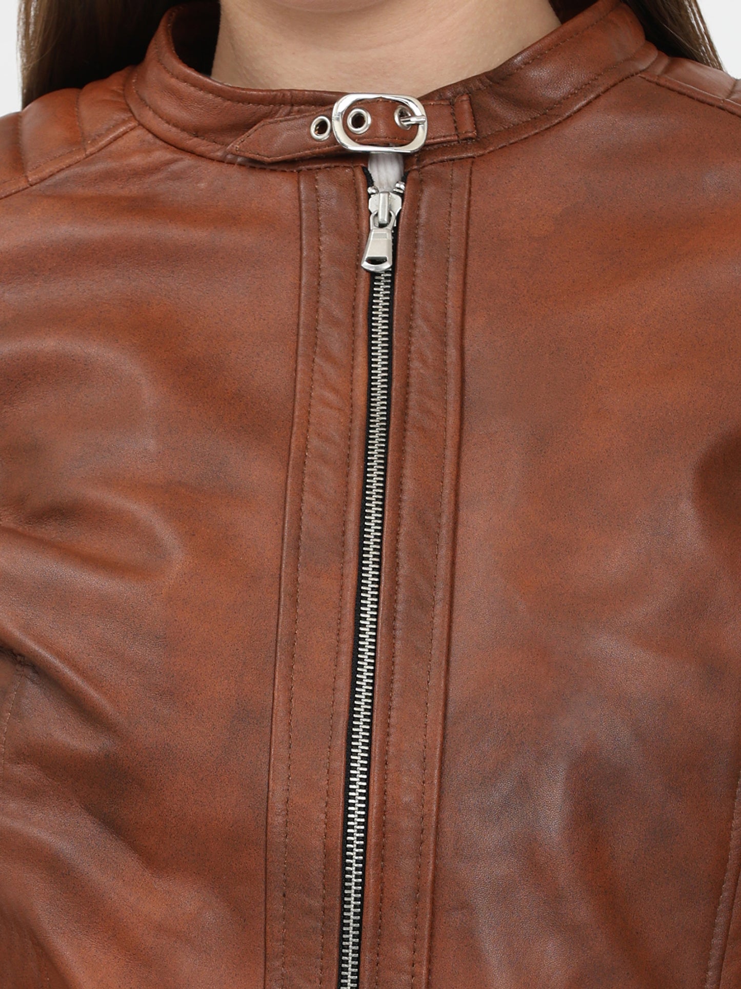 Élan Noir Classic Jacket – Antique Brown