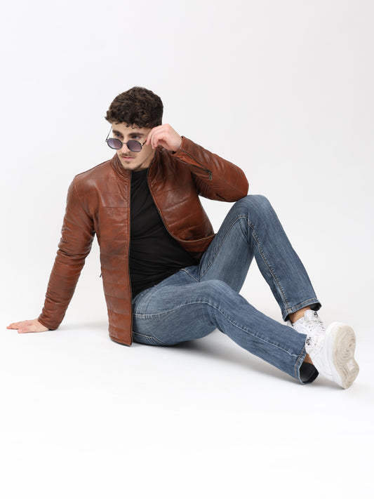 Major Sandeep Unbreakable Quilted Jacket - Antique Brown