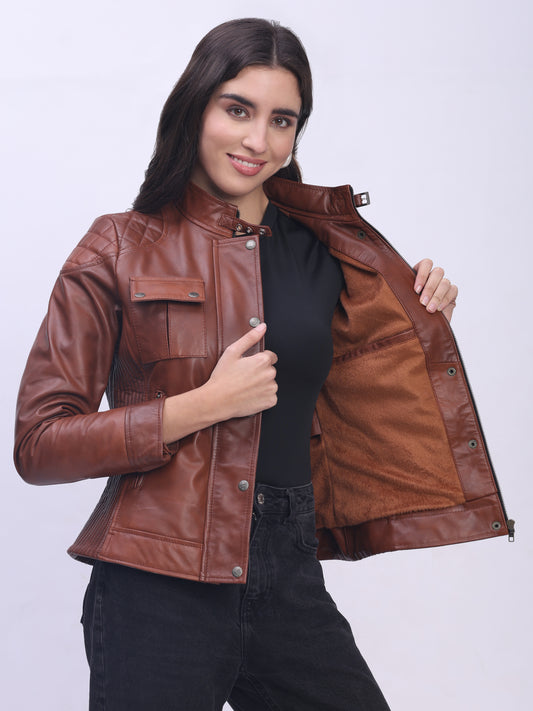 Sekhmet  Jacket – Antique Brown