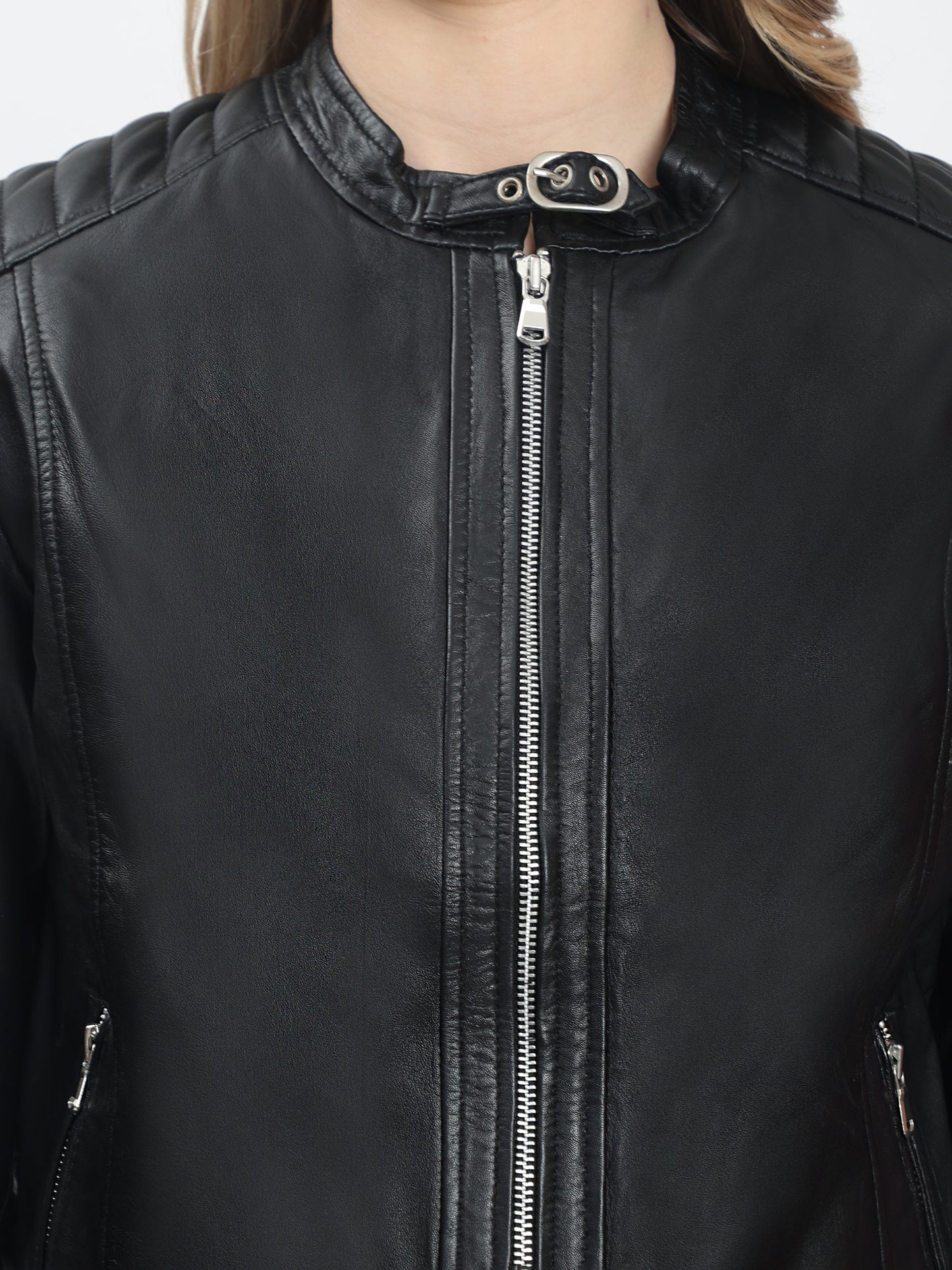 Élan Noir Classic Jacket – Black