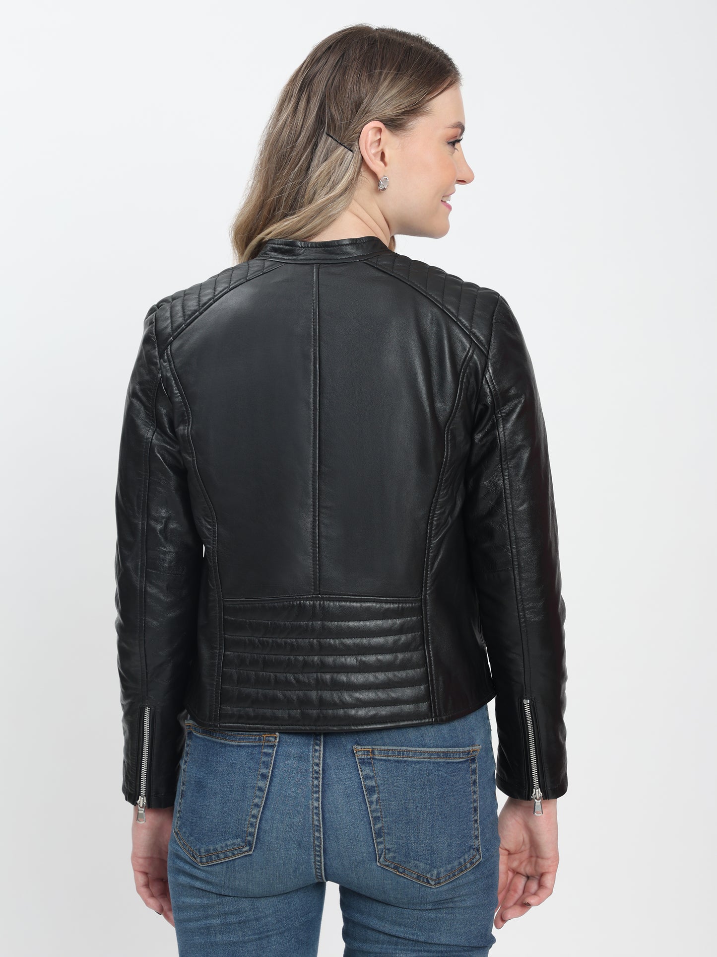 Élan Noir Classic Jacket – Black