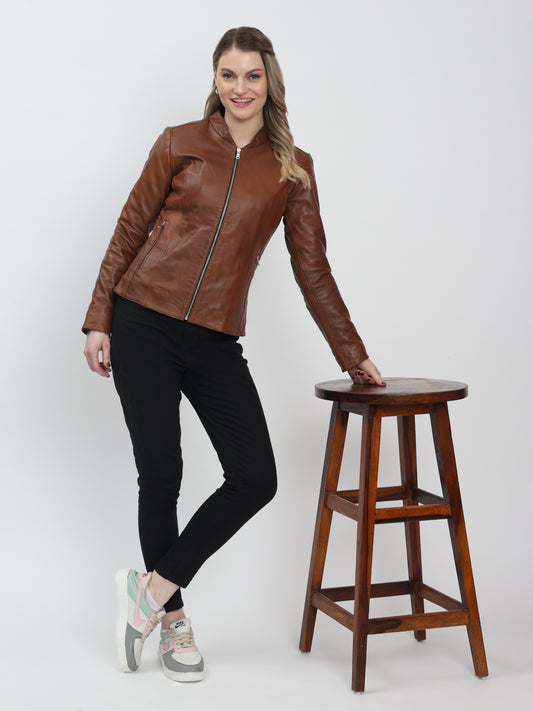 Celestia Jacket – Antique Brown