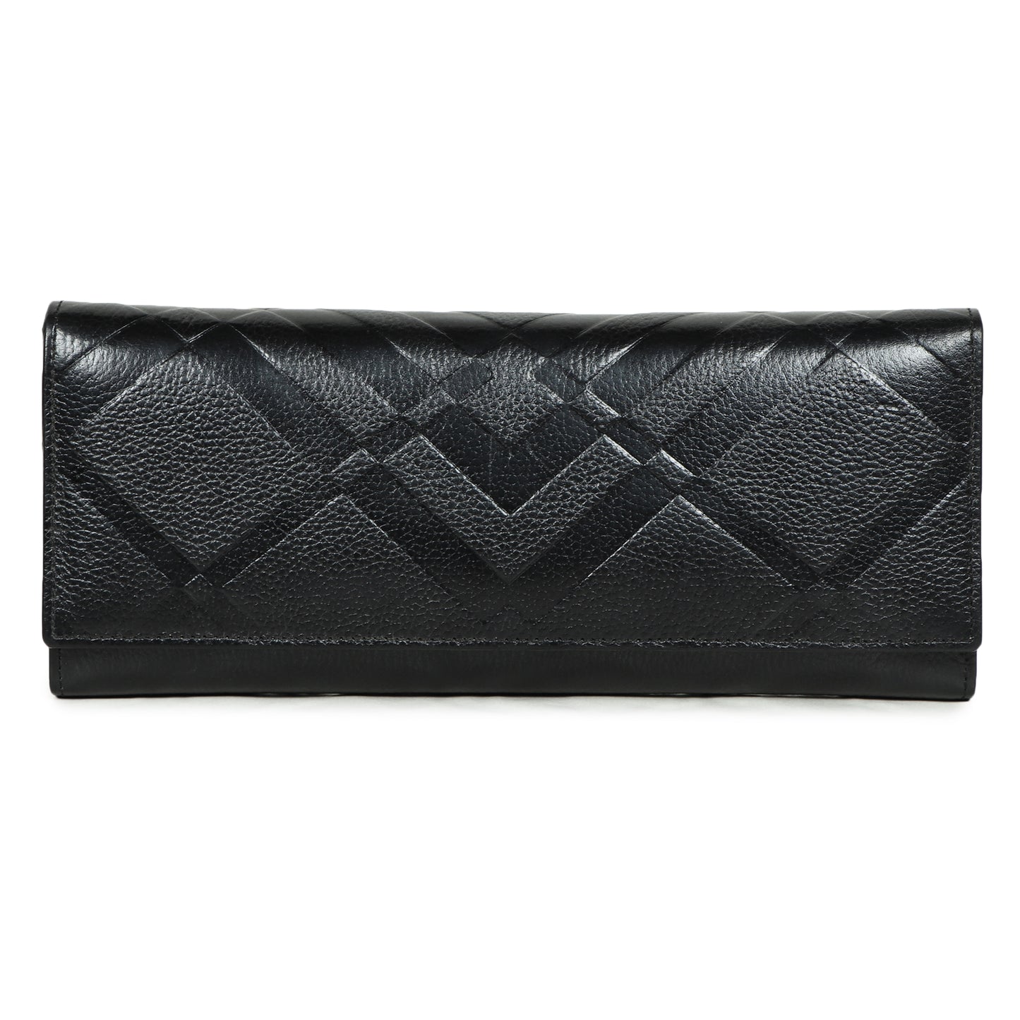 Women's Long Wallet Tassel Genuine Leather Clutches in Multi- Slots