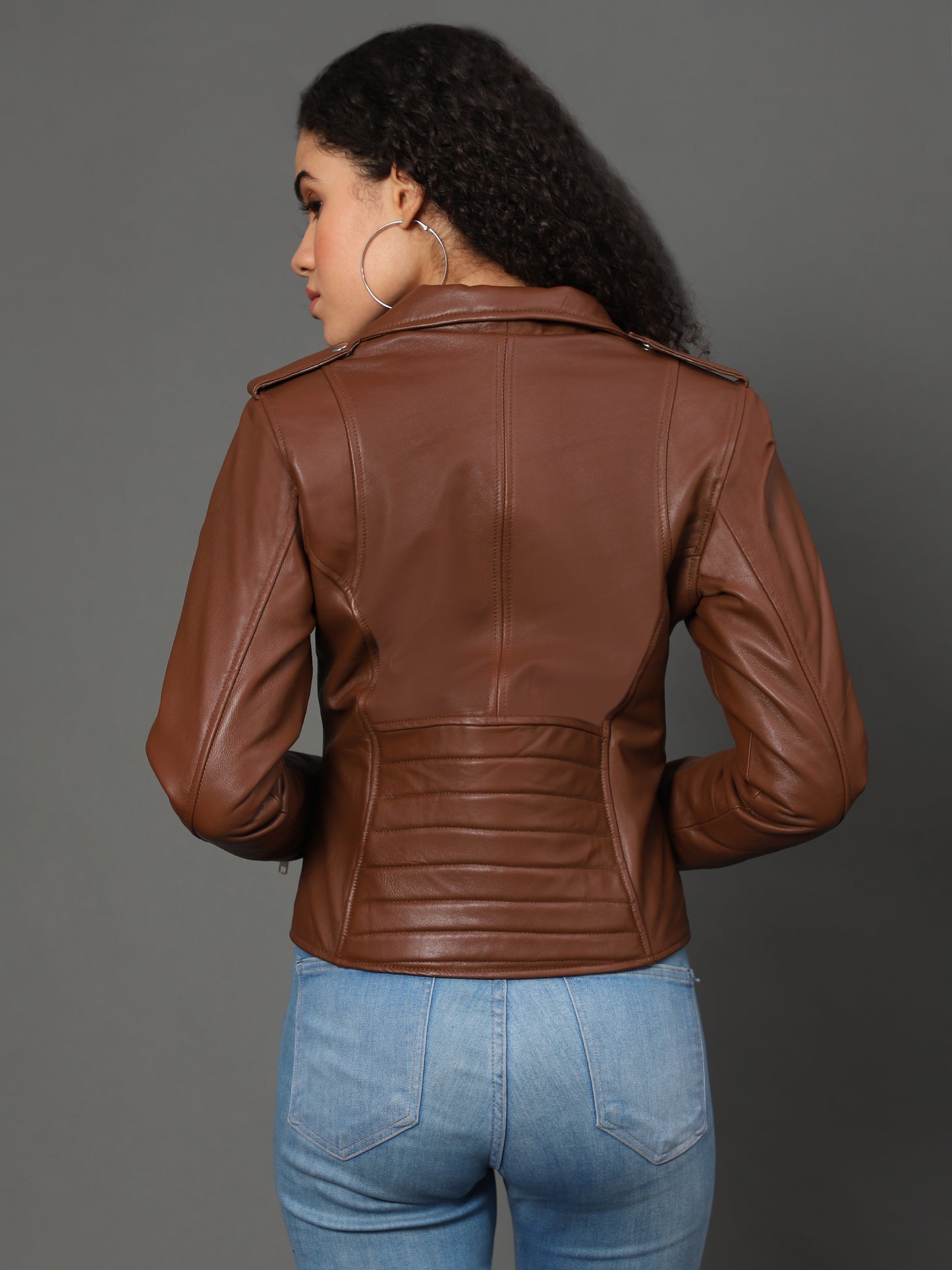 Italian Lambskin Moto Leather Jacket || Charmshilp