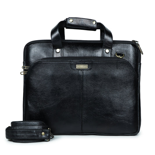 Men's Executive Shoulder Bag : Genuine Leather