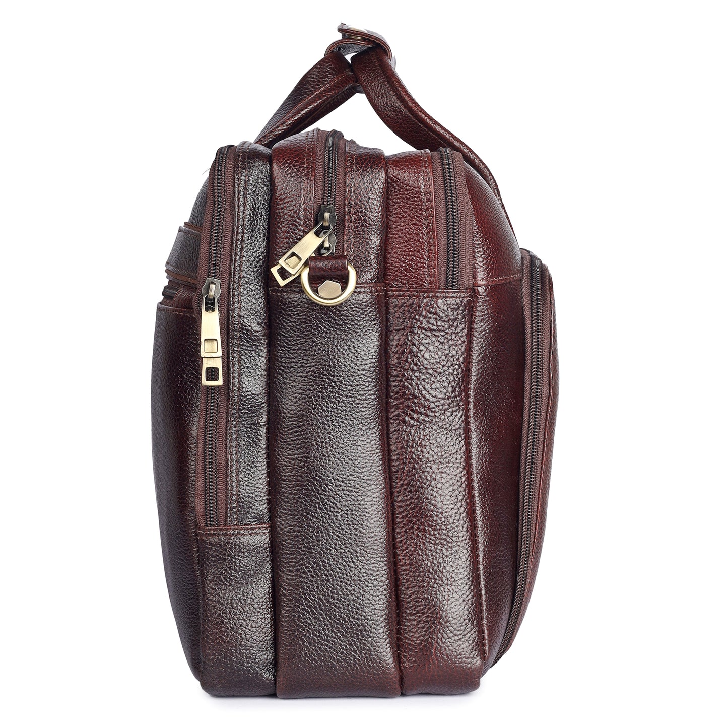 Laptop Messenger Office Bag in Genuine Leather For Men