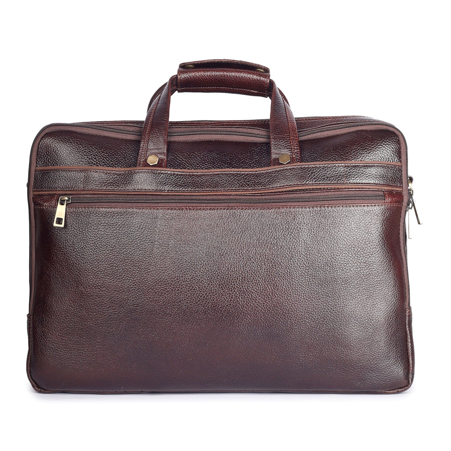 Laptop Messenger Office Bag in Genuine Leather For Men