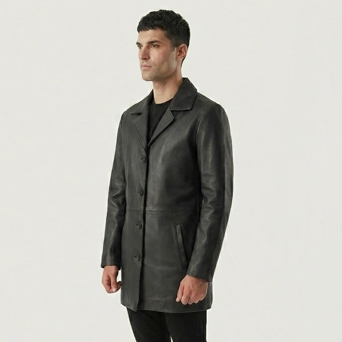 Maverick Leather Coat