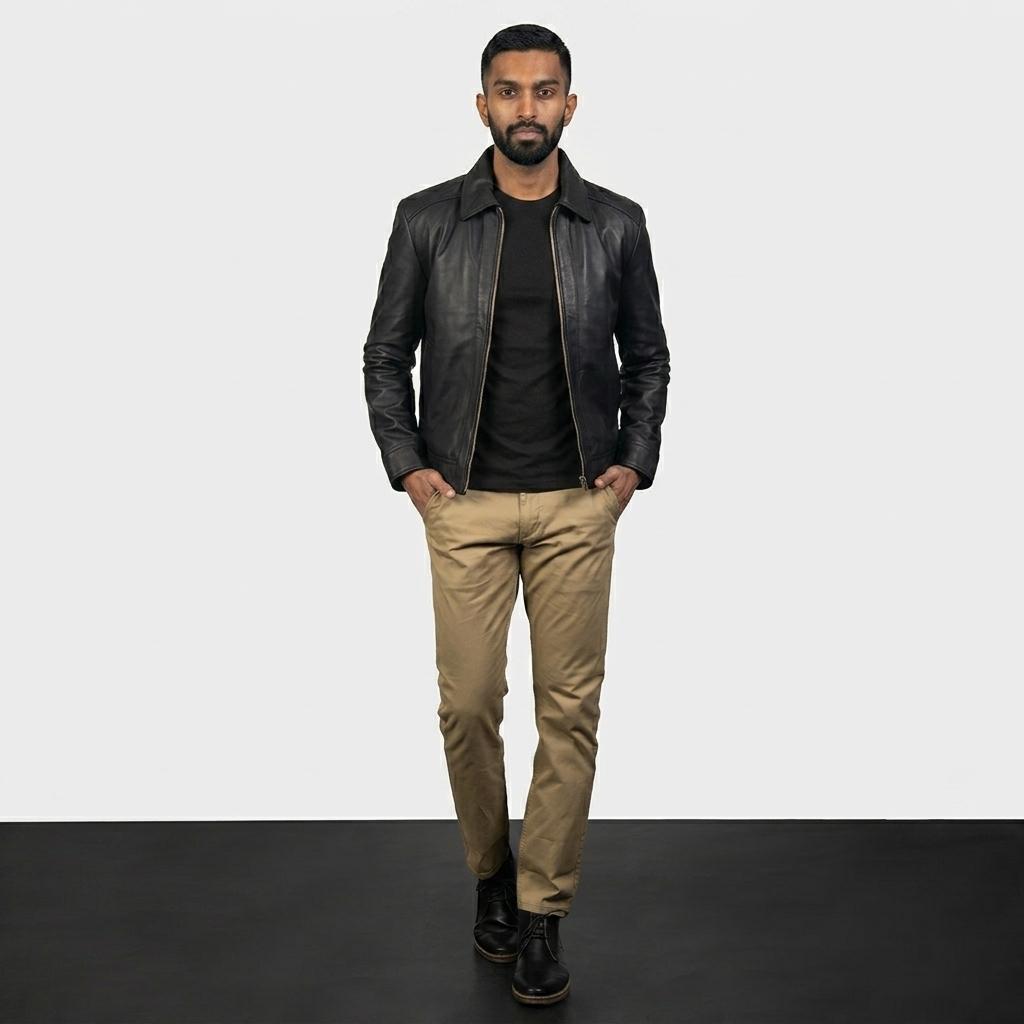 Single Zip Stylish Victor Jacket