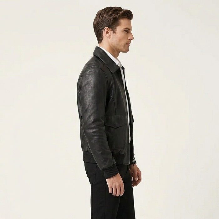 Vintage Bomber Leather jacket