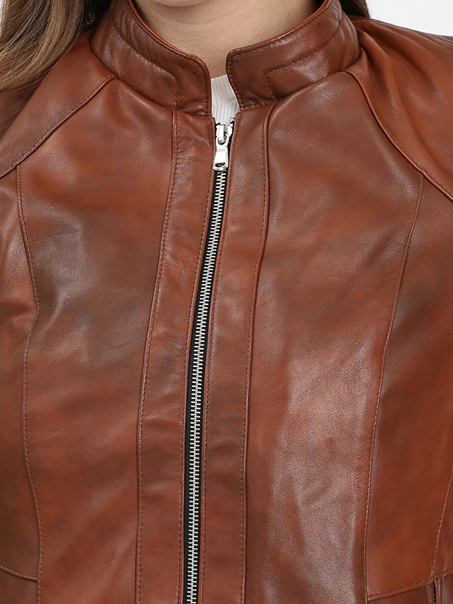 Cleopatra Classic Leather Jacket